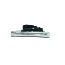 Load image into Gallery viewer, Prada Leather Soulder bag Silver