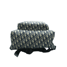 Load image into Gallery viewer, Christian Dior DiorTravel Canvas Backpack Navy