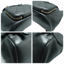 Load image into Gallery viewer, Chanel Business Affinity Caviar Quilted Backpack Black