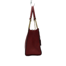Load image into Gallery viewer, Gucci  Guccissima Small Padlock Tote Hibiscus Red