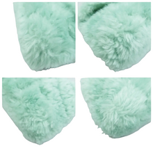 Load image into Gallery viewer, Yves Saint Laurent Small Loulou Puffer Shearling Pouch Iced Mint