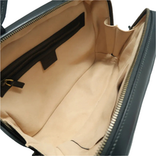 Load image into Gallery viewer, Gucci GG Marmont Leather Satchel Bag Black