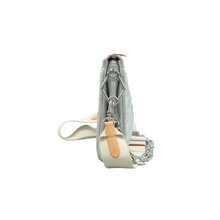 Load image into Gallery viewer, Louis Vuitton Coussin PM Metallic Lambskin Embossed Monogram Shoulder Bag Silver
