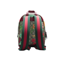 Load image into Gallery viewer, Gucci Tian Web Small Day GG Supreme Monogram Backpack Beige Multicolor