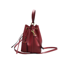 Load image into Gallery viewer, Prada Saffiano Cuir Bucket Bag Red