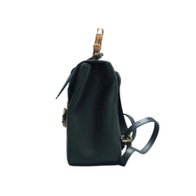 Load image into Gallery viewer, Gucci Queen Margaret Bee Quilted Leather Backpack Black