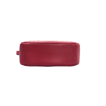 Load image into Gallery viewer, Prada Diagramme Soft Calfskin Camera Shoulder Bag Red