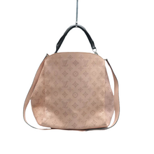 Load image into Gallery viewer, Louis Vuitton Babylone Mahina Calfskin Leather Satchel Bag Pink