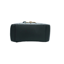 Load image into Gallery viewer, Gucci Queen Margaret Bee Quilted Leather Backpack Black