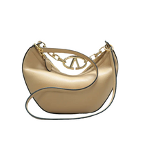 Load image into Gallery viewer, Valentino Garavani  VLogo Moon Leather Shoulder Bag Beige