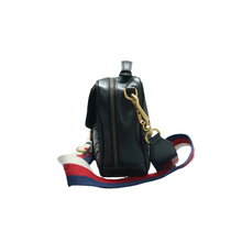 Load image into Gallery viewer, Gucci GG Marmont Leather Satchel Bag Black