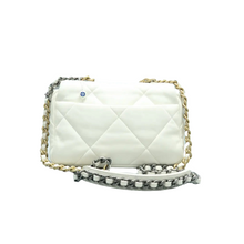 Load image into Gallery viewer, Chanel Leather Shoulder Bag White