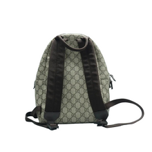 Load image into Gallery viewer, Gucci  GG Supreme Monogram Margaux Calfskin Childrens Day Backpack Beige Ebony