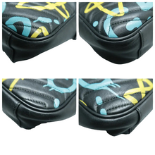 Load image into Gallery viewer, Gucci GG Marmont Calfskin Matelasse GucciGhost Medium Chain Shoulder Bag Black