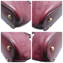 Load image into Gallery viewer, Louis Vuitton Mazarine PM Empreinte Shoulder Bag Raisin