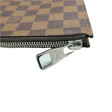 Load image into Gallery viewer, Louis Vuitton Jour GM Savane Damier Ebene Lion Chapman Pochette Brown