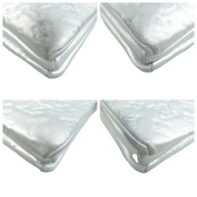 Load image into Gallery viewer, Louis Vuitton Coussin PM Metallic Lambskin Embossed Monogram Shoulder Bag Silver