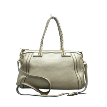 Load image into Gallery viewer, GUCCI Bella Leather Satchel Gold