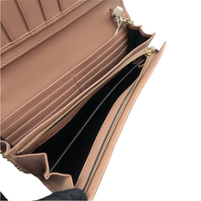 Load image into Gallery viewer, Gucci Emily Medium GG ssima Patent Leather Chain Shoulder Bag Beige