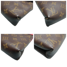 Load image into Gallery viewer, Louis Vuitton Pallas Chain Monogram Canvas Shoulder Bag Brown