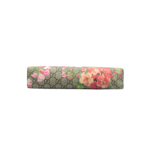 Load image into Gallery viewer, Gucci Blooms Large Cosmetic Case GG Supreme Monogram Clutch Pink