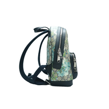 Load image into Gallery viewer, Gucci Blooms Canvas Backpack Bag Blue