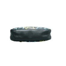 Load image into Gallery viewer, Gucci GG Marmont Calfskin Matelasse GucciGhost Medium Chain Shoulder Bag Black