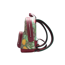 Load image into Gallery viewer, Gucci Tian Web Small Day GG Supreme Monogram Backpack Beige Multicolor