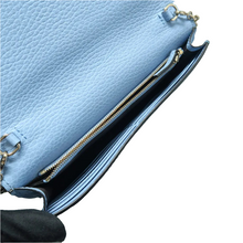 Load image into Gallery viewer, GUCCI Leather Shoulder Bag Blue