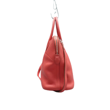 Load image into Gallery viewer, Hermes Hermès Bolide 37  Leather Satchel Bag Pink