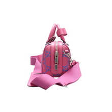 Load image into Gallery viewer, Gucci GG Tennis Calfskin Embossed Mini Duffle Bag Pink