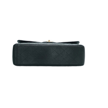 Load image into Gallery viewer, Chanel Single Flap Caviar Quilted Maxi Shoulder Bag Black