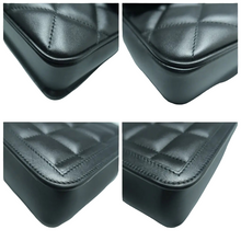 Load image into Gallery viewer, Gucci Deco Calfskin Quilted Small Shoulder Bag Black