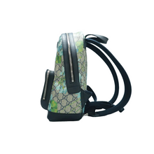 Load image into Gallery viewer, Gucci Blooms Canvas Backpack Bag Blue