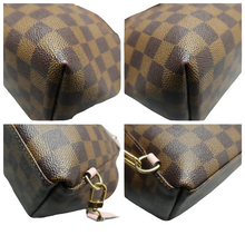Load image into Gallery viewer, Louis Vuitton Clapton Damier Ebene Canvas Backpack Bag Brown