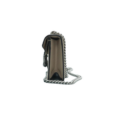 Load image into Gallery viewer, Gucci Small Rectangular Dionysus GG Supreme Monogram Textured Dollar Calfskin Shoulder Bag Beige
