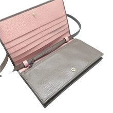 Load image into Gallery viewer, Gucci Dollar Swing Calfskin Bi-Color Mini  Shoulder Bag Brown Soft Pink