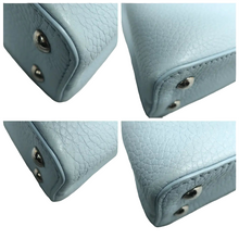 Load image into Gallery viewer, Louis Vuitton Capucines BB Taurillon Shoulder Bag Blue