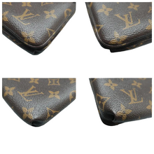 Load image into Gallery viewer, Louis Vuitton Twice Pochette Monogram Shoulder Bag Brown