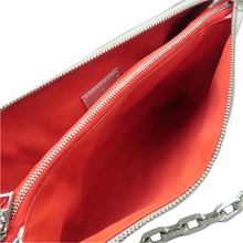 Load image into Gallery viewer, Louis Vuitton Coussin PM Metallic Lambskin Embossed Monogram Shoulder Bag Silver