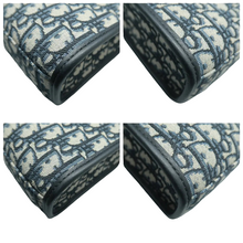 Load image into Gallery viewer, Christian Dior Safari North South Canvas Tote Bag Black