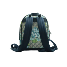 Load image into Gallery viewer, Gucci Blooms Canvas Backpack Bag Blue