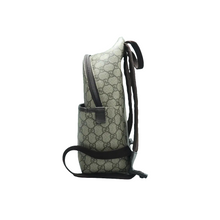 Load image into Gallery viewer, Gucci  GG Supreme Monogram Margaux Calfskin Childrens Day Backpack Beige Ebony