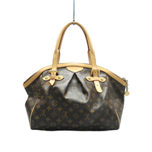 Load image into Gallery viewer, Louis Vuitton Tivoli MM Monogram Canvas Tote Bag Brown