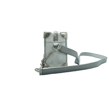 Load image into Gallery viewer, Louis Vuitton Soft Trunk Mini Damier Glitter Shoulder Bag Silver