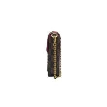 Load image into Gallery viewer, Louis Vuitton Felicie Dameir Ebene Shoulder Bag Brown