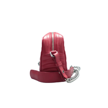 Load image into Gallery viewer, Prada Diagramme Soft Calfskin Camera Shoulder Bag Red