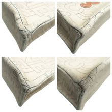 Load image into Gallery viewer, CELINE Canvas Calfskin Satchel Bag Beige