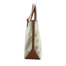 Load image into Gallery viewer, Hermès Cabas H en Biais Fabric Tote Bag Beige