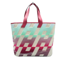 Load image into Gallery viewer, Hermes Cabas H en Biais Fabric Tote Bag Beige